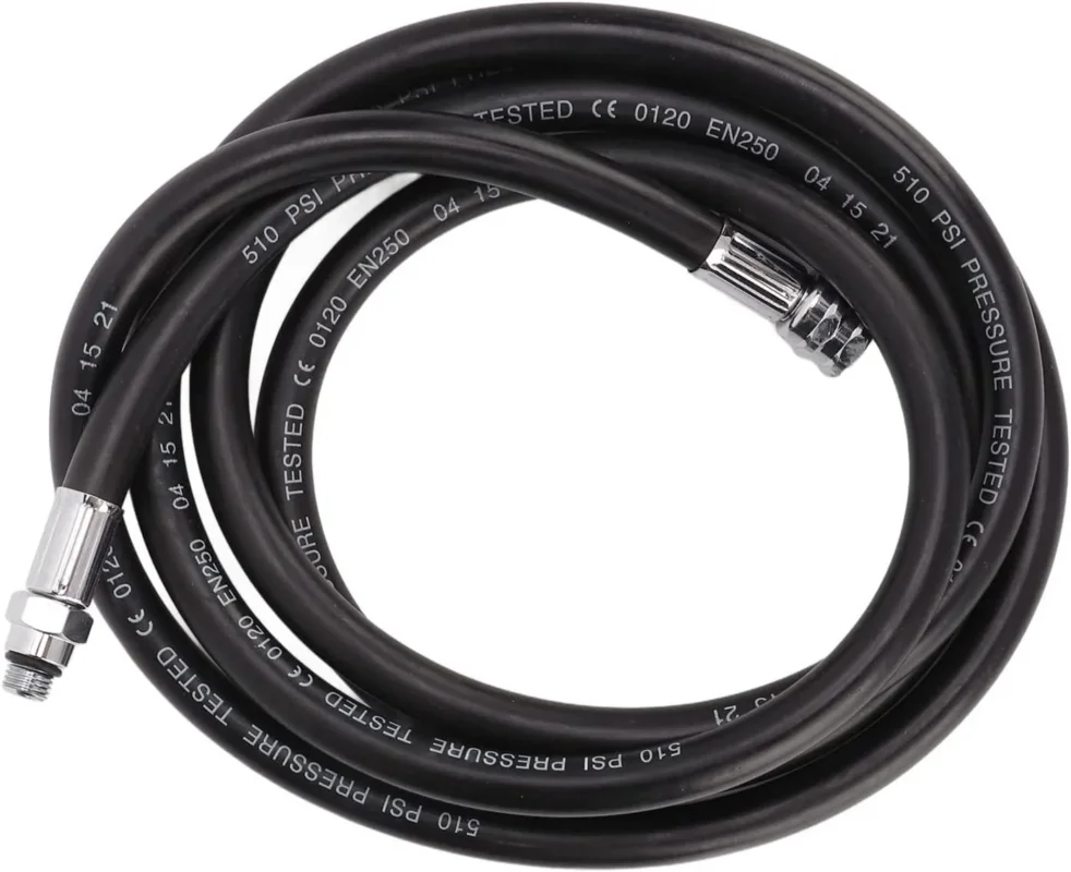 Nouveauté Divemarine Standard Regulator Hose Black 250cm