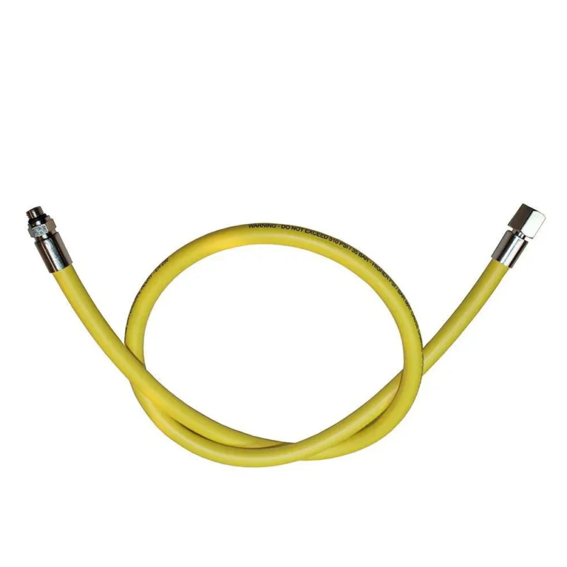 Soldes Divemarine Standard Regulator Hose Yellow 100cm