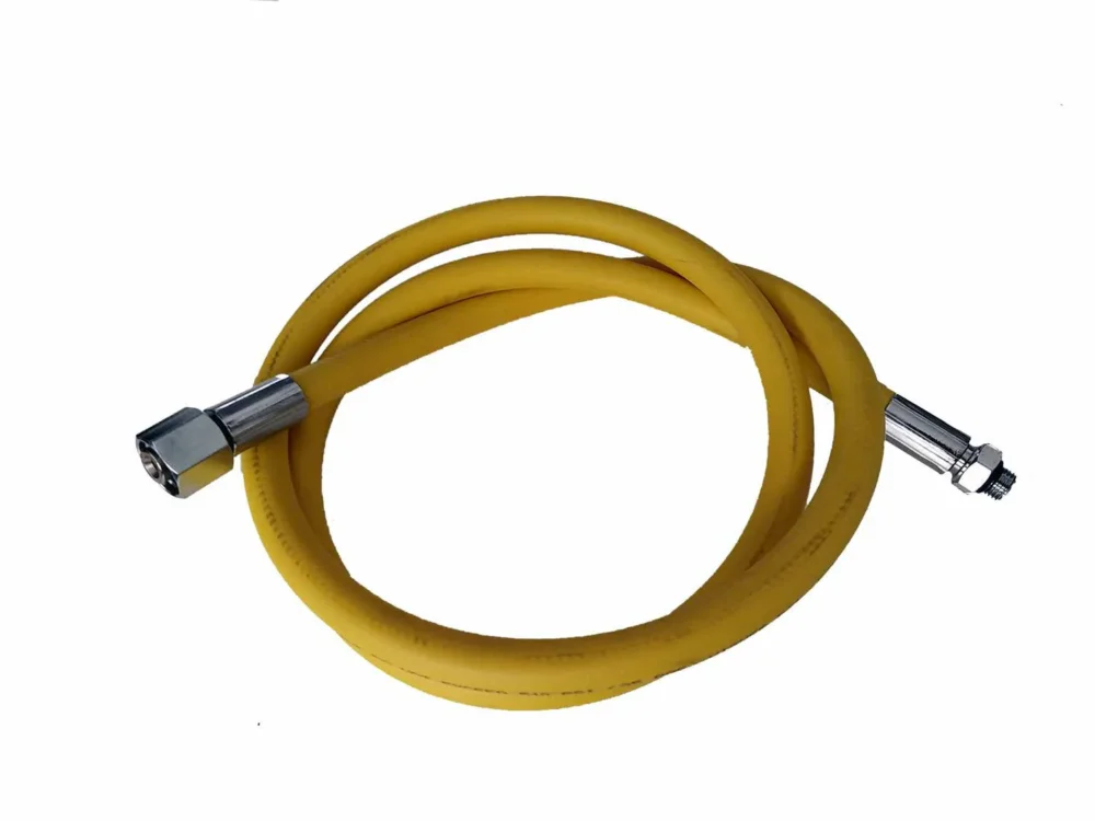 Commander Maintenant Divemarine Standard Regulator Hose Yellow 120cm