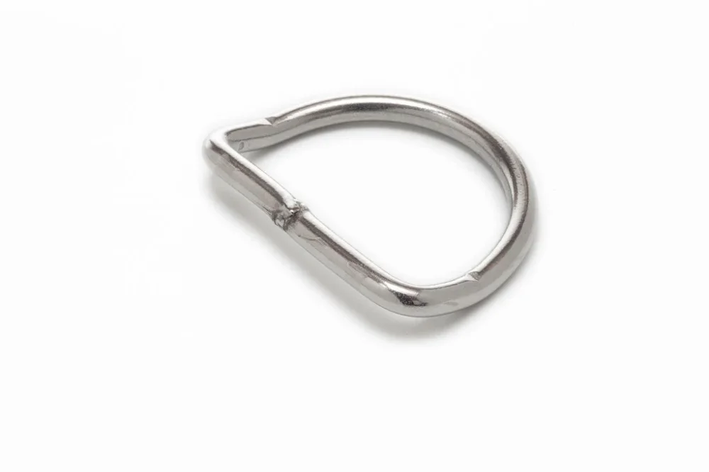 Divemarine Welded Stainless Steel D-ring Bent Marque
