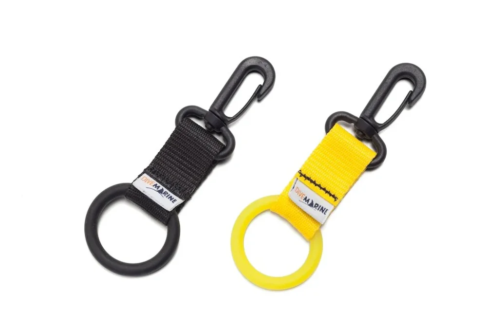 Haute Qualité Divemarine Octopus Holder Yellow with Latex Ring
