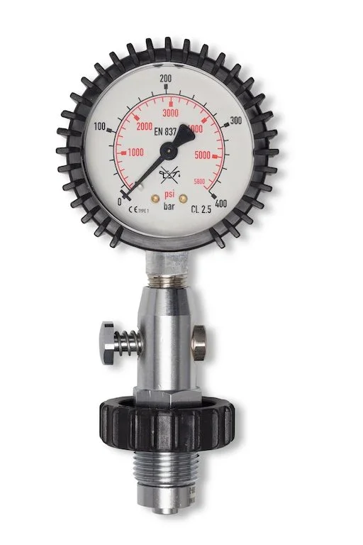 Divemarine Scuba Tank Pressure Checker 300 bar DIN Usine Directe