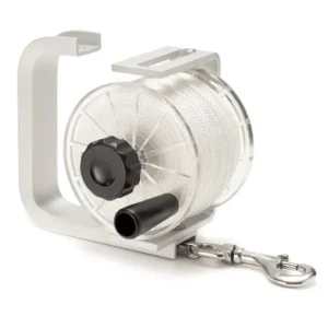 Expédié Aujourd'hui Divemarine Anodized Aluminium Frame Reel 90 mt