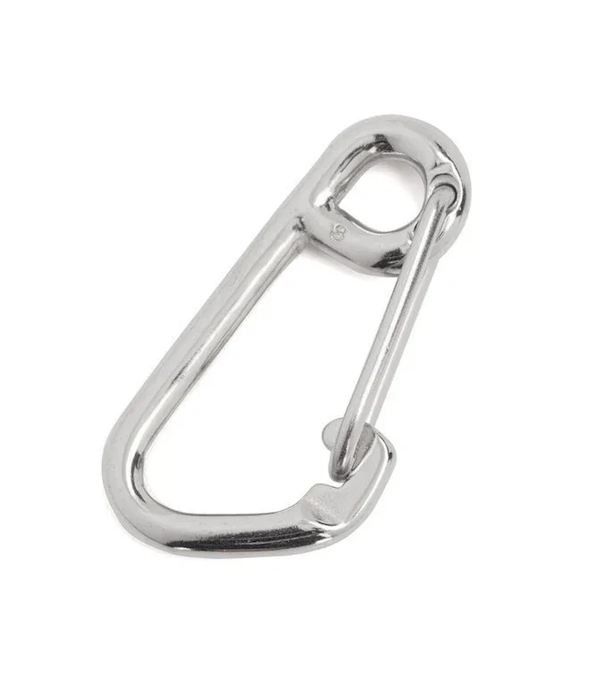 Remise Divemarine Stainless Steel Spring Hook with Thimble 80mm