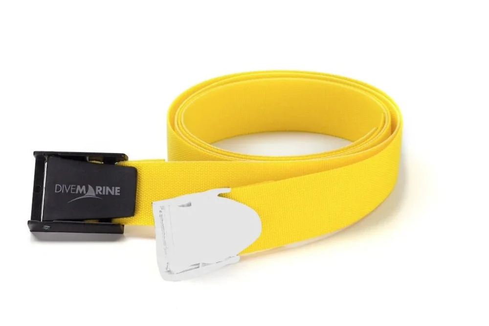 Livraison Express Divemarine Yellow Weight Belt Nylon Buckle