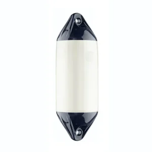 Petit Prix Polyform F2 Cylindrical Fender White/Blue 610mm Ø220mm