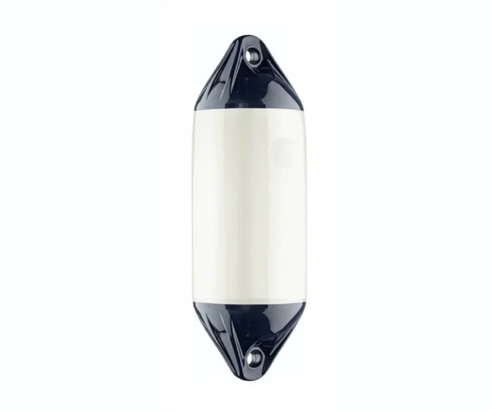 Petit Prix Polyform F2 Cylindrical Fender White/Blue 610mm Ø220mm