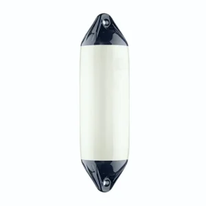 Authentique Polyform F3 Cylindrical Fender White/Blue 745mm Ø220mm