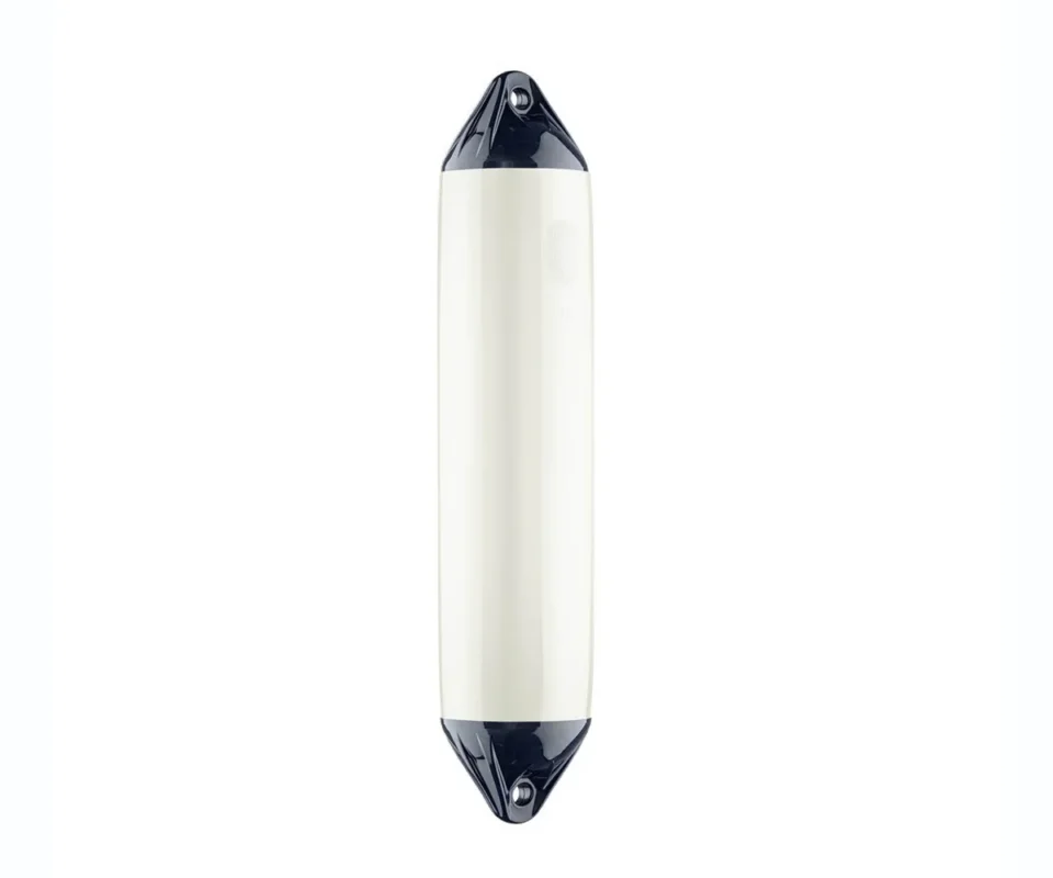 Polyform F4 Cylindrical Fender White/Blue 1040mm Ø220mm Dernier Modèle