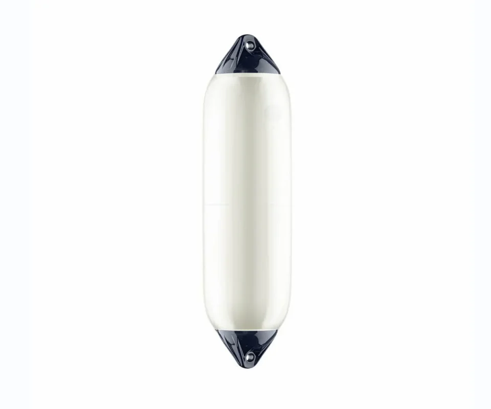 Polyform F6 Cylindrical Fender White/Blue 1090mm Ø290mm Petit Prix