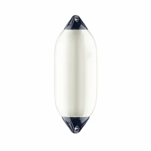 Polyform F7 Cylindrical Fender White/Blue 1020mm Ø375mm Offre Du Jour