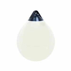Remise Polyform A3 Pear-Shaped Fender White/Blue 575mm Ø460mm