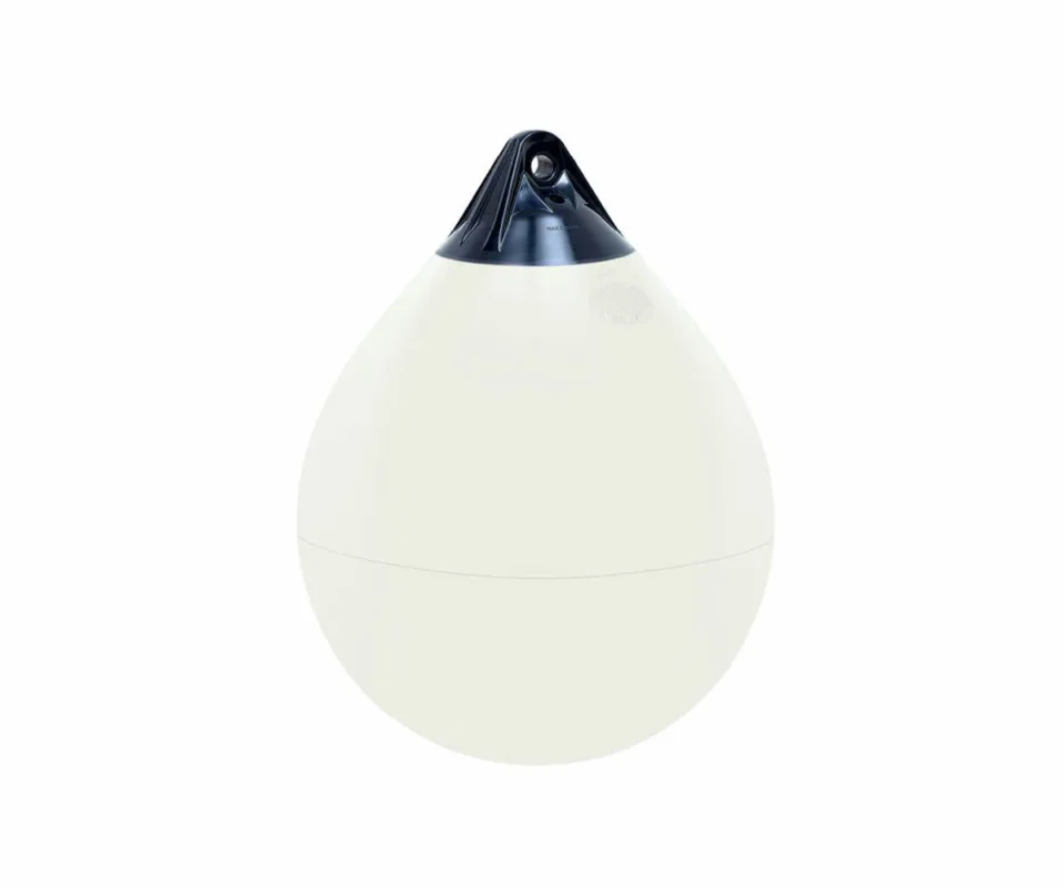 Remise Polyform A3 Pear-Shaped Fender White/Blue 575mm Ø460mm