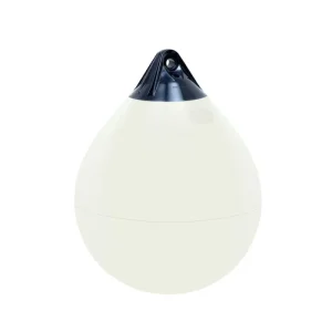 Polyform A4 Pear-Shaped Fender White/Blue 710mm Ø550mm Petit Prix