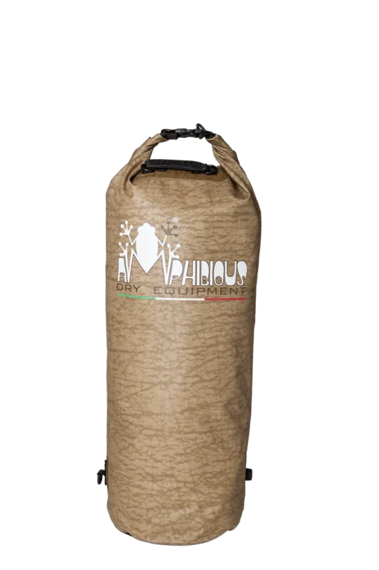 Amphibious Tube Light Evo Desert 40 lt – TPU Dry Bag with Air Valve and Reinforced Base Commande En Gros