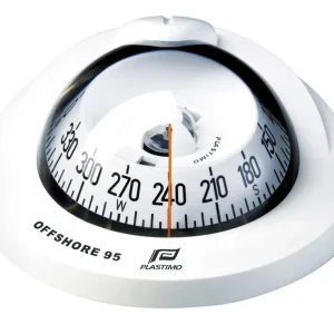 Solde Plastimo Offshore 95 Compass Flushmount White Conical card