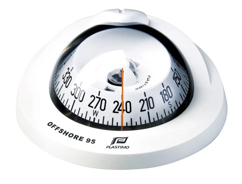 Solde Plastimo Offshore 95 Compass Flushmount White Conical card