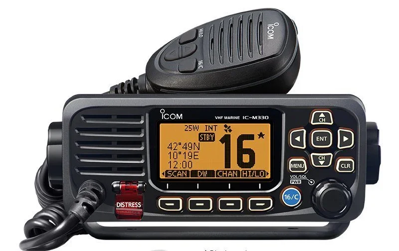 Icom IC-M330GE Black (with GPS) Acheter En Ligne