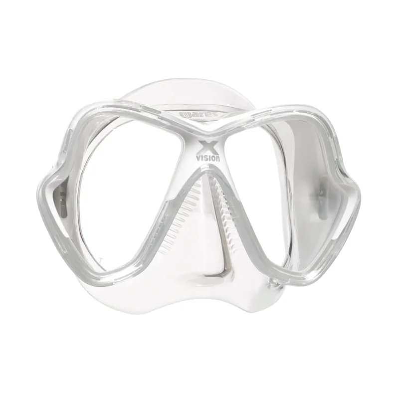 Mares X-Vision Transparent/White Bon Plan
