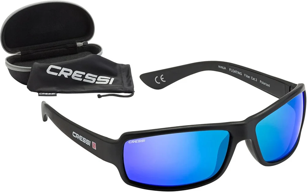 Nouveauté Cressi Ninja Floating Mirrored Lens Blue