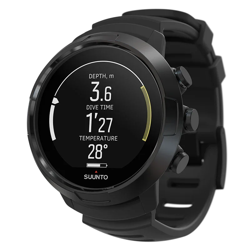 Populaire Suunto D5 All Black with USB Cable