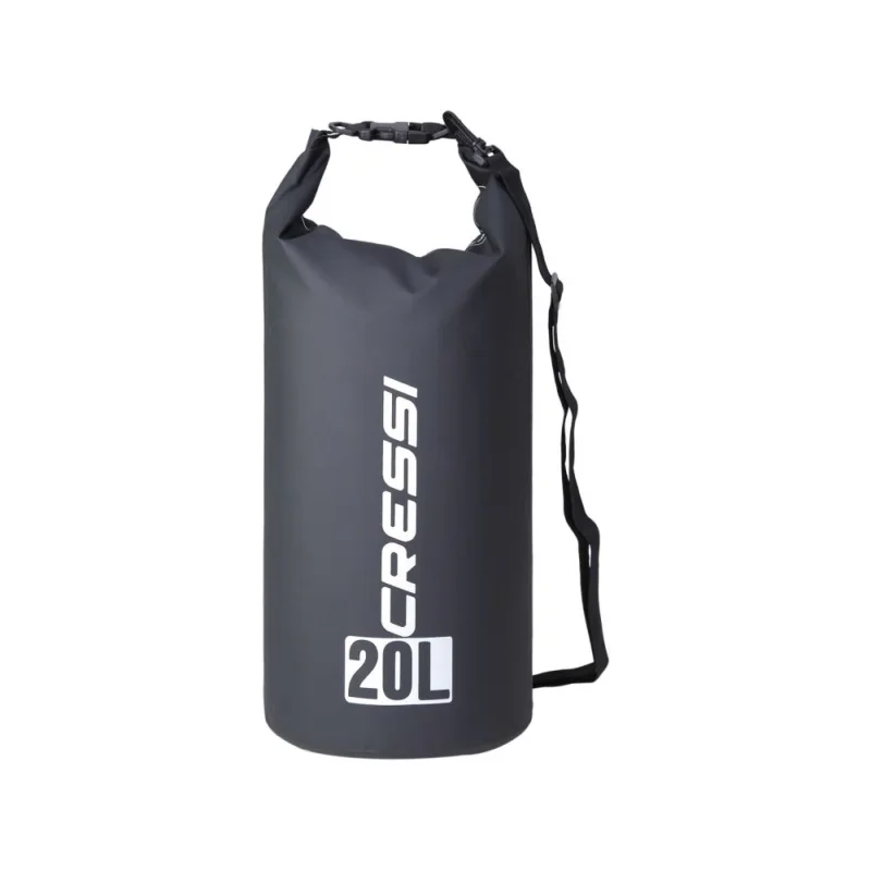 Cressi Dry Bag Black 20lt Must-Have