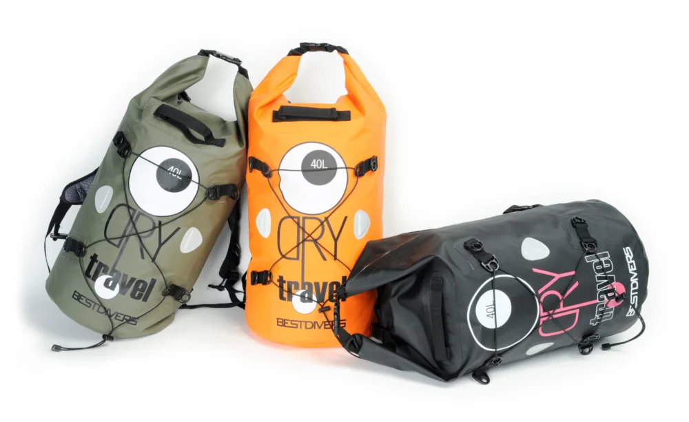 Meilleure Vente Best Divers Dry Backpack 40L Black