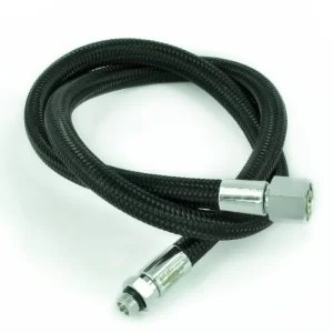 Bon Marché Best Divers XTREME Hose 80cm 9/16"F 3/8"M Regulator Black