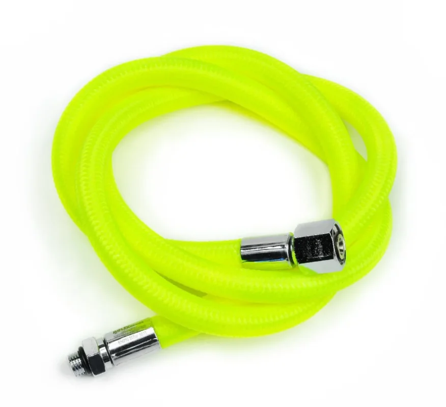 Best Divers XTREME Hose 210cm 9/16"F 3/8"M Regulator Yellow Fluo Top Vente