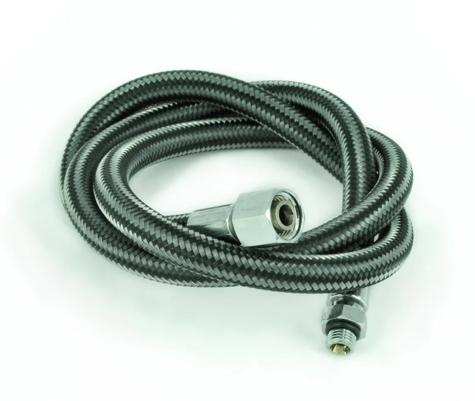 Expédition Rapide Best Divers XTREME Hose 80cm 9/16"F 3/8"M Regulator Carbon