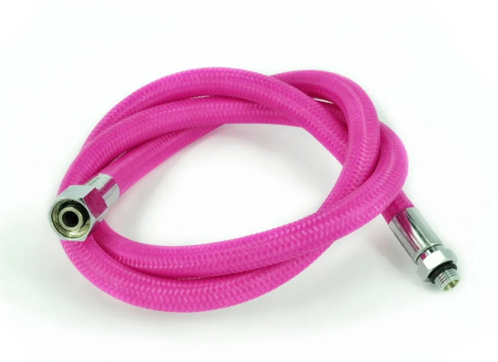 Best Divers XTREME Hose 80cm 9/16"F 3/8"M Regulator Pink Acheter En Ligne