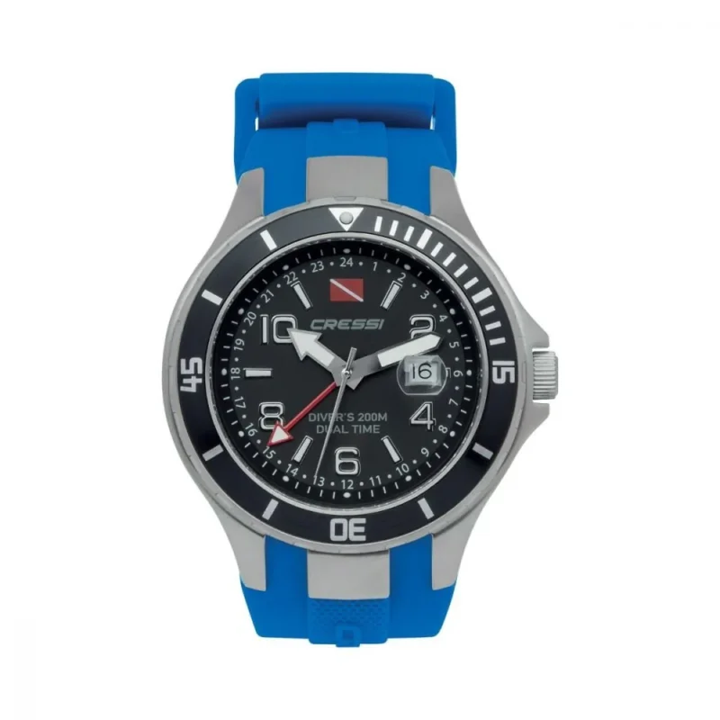 Cressi Traveller Dual Time - Blue Offre Spéciale