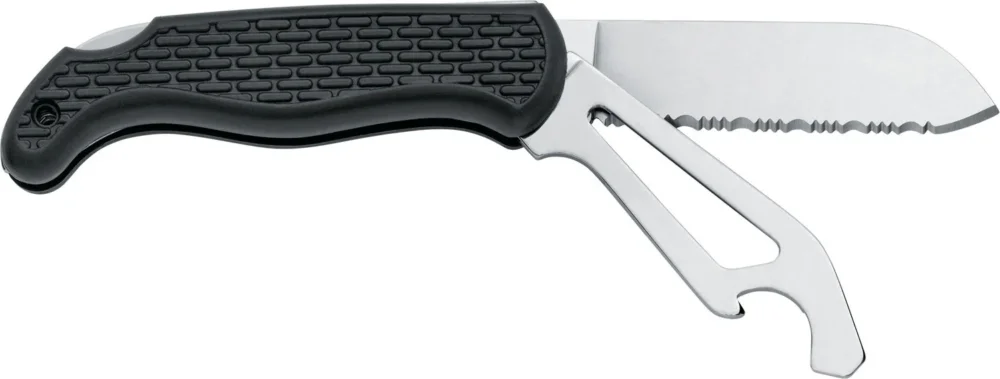 MAC Boat 2 Marine Knife – Line Cutter, Can Opener, Bottle Opener, Shackle Key Prix Cassé