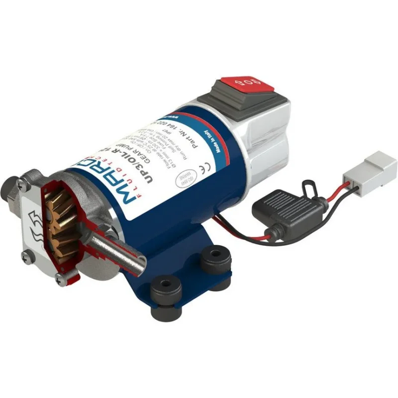 Marco UP3/OIL-R Revers. pump lubricating oil + integr. on/off switch - 24V Bon Marché