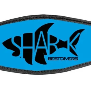 Expédition Rapide Best Divers Neoprene Mask Strap Cyan