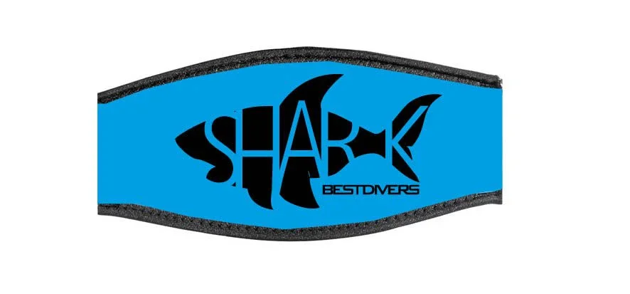 Expédition Rapide Best Divers Neoprene Mask Strap Cyan