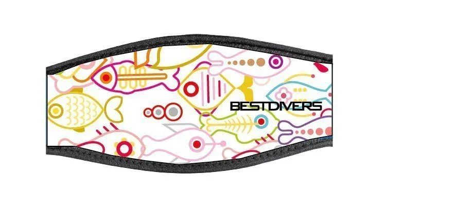 Best Divers Neoprene Mask Strap Fish2 Offre Exclusive