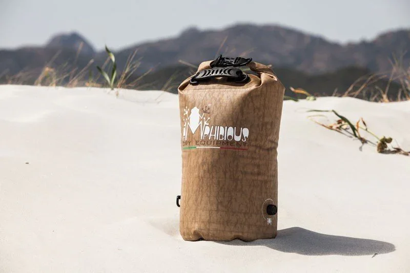 Commander Vite Amphibious Tube Light Evo 20 lt Desert – Ultra-light TPU Dry Bag with Air Valve