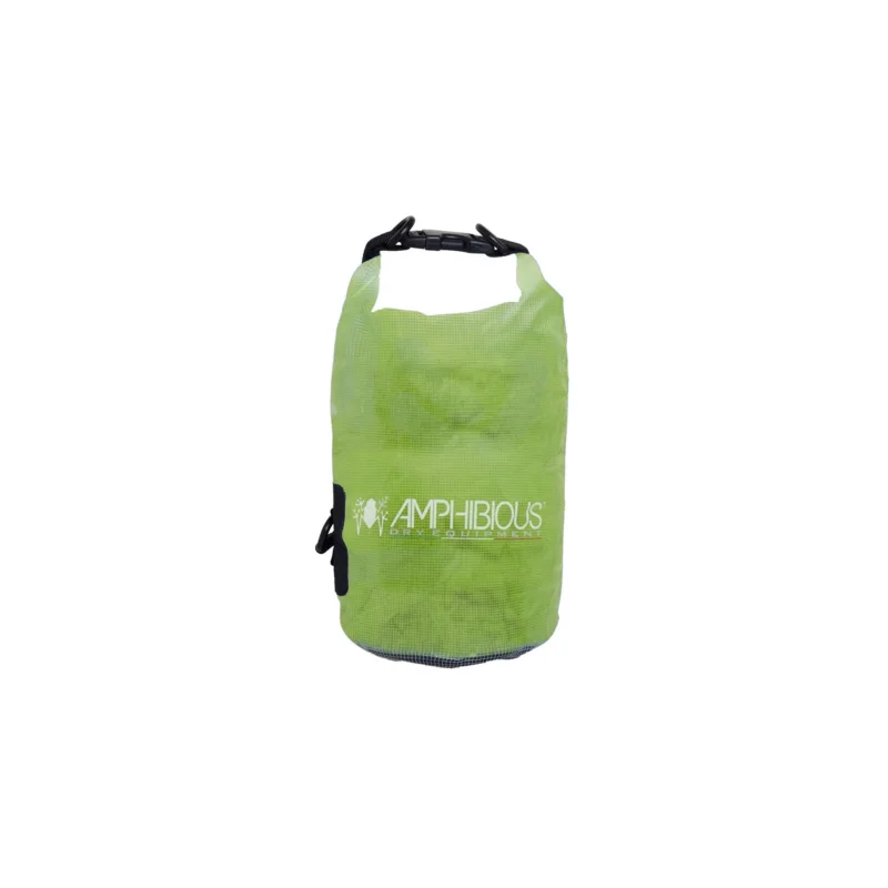 Expédié Aujourd'hui Amphibious Transparent Dry Tube 20 lt Green – PVC HD+ Fully Transparent Dry Bag