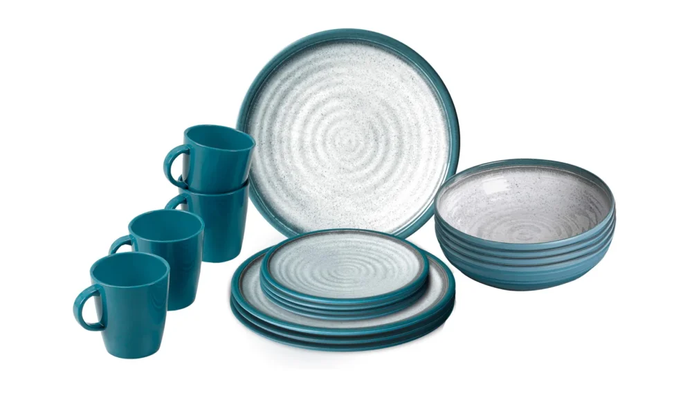 Brunner Lunch Box Tuscany 16pcs melamine dinner set Prix Choc