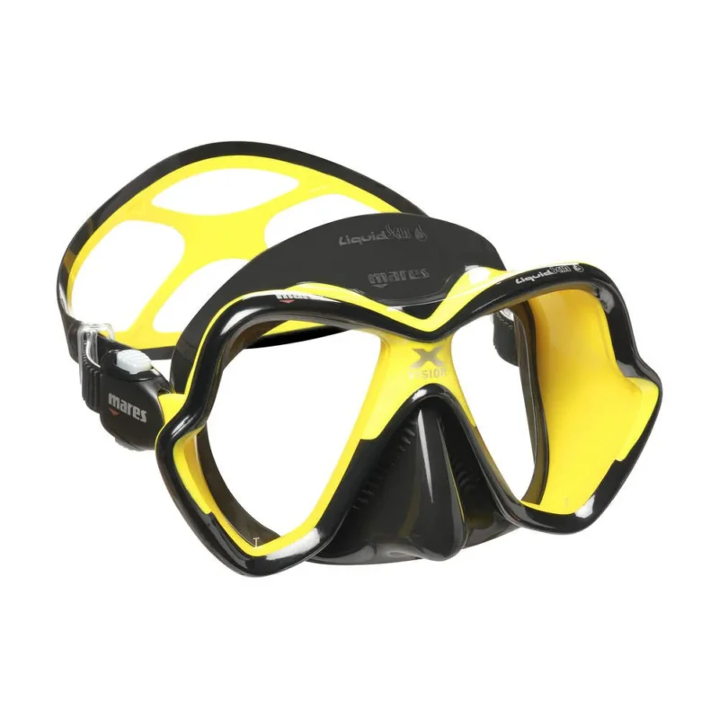 Commander Vite Mares X-Vision Ultra LiquidSkin Yellow Black
