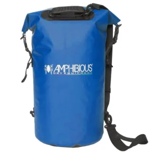 Satisfait Ou Remboursé Amphibious Tube 40 Blue – PVC HD Dry Bag 40 lt Side Closure