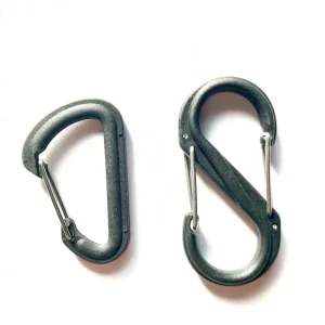 Divemarine Kit Black Nylon Snap Hooks, Fiber Glass reinforced, SS Lock Usine Directe