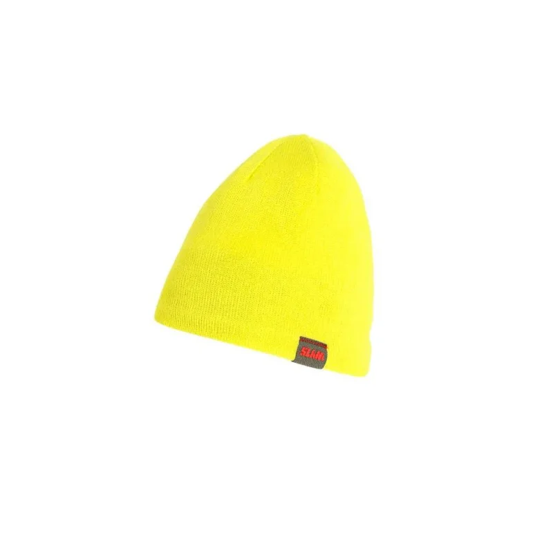 Prix Bas Slam Logo Beanie Yellow Neon