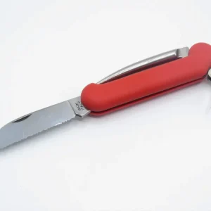 Prix Promo MAC Sailor Red Marine Knife – W 1.4034 Blade with Safety Marlinspike