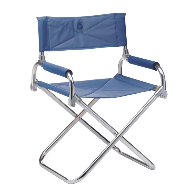 Vente Flash Folding seat Venus anodised aluminium, blue