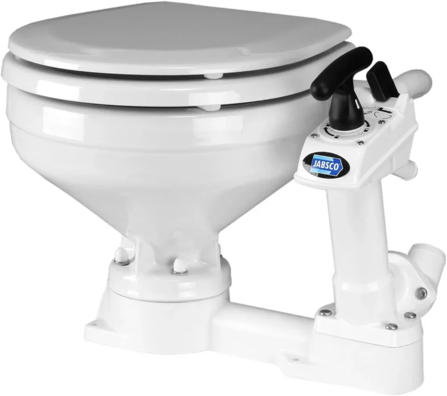 Expédition Rapide Jabsco Twist ‘n’ Lock manual marine toilet