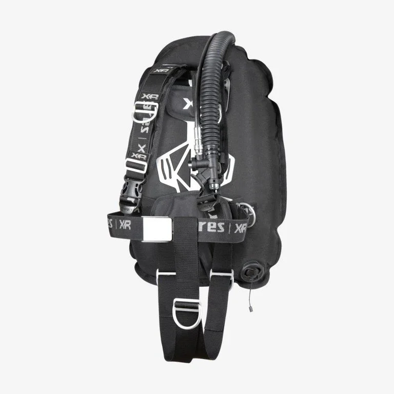 Mares XR Rec Trim Single Backmount Set Black Meilleur Choix