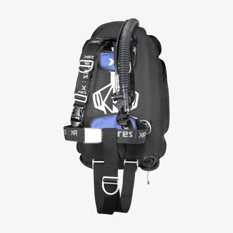 Expédié Aujourd'hui Mares XR Rec Trim Single Backmount Set Blue