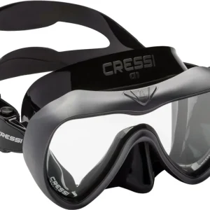 Cressi A1 AntiFog Black/Graphite Remise